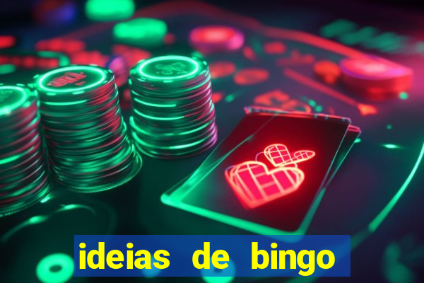 ideias de bingo para o natal